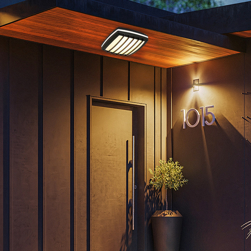 square Ceiling Light Outdoor Outdoor Recessed