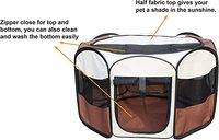Parc pour animaux pliable, clôture souple pour petits chiens, cage gonflable, grande clôture en bois pour animaux, chat, volières d'extérieur, pliable