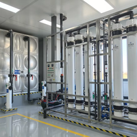 Machine de traitement d'eau RO commerciale 2000GPD, générateur d'eau pure à membrane basse pression pour café