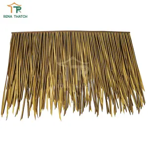 Rena עשוי פלסטיק מלאכותי thatch גג מלאכותי סינטטי palma thatch גג דקלים מלאכותי