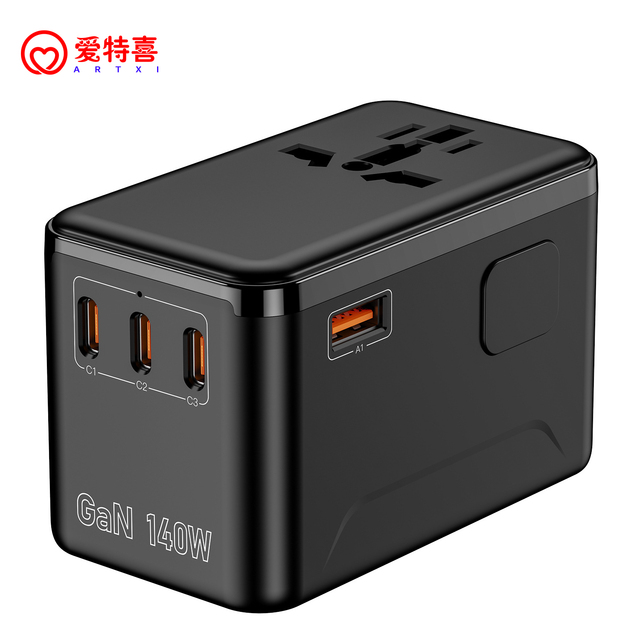 Top Portable Global Universal Travel Adapter Mobile Phone Charging Adapter Type C Travel Gadget Global Fast Charging Charger