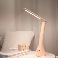 Support de téléphone pliable pour bureau, lampe de lecture avec protection oculaire, autocollant DIY, lampe de chevet portable, lampe de table pour étudiant avec rangement