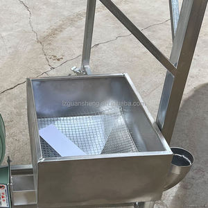 Accessoires pour granulateur de plastique, <span class=keywords><strong>silo</strong></span>, machine à <span class=keywords><strong>granulés</strong></span> de plastique, bac en acier inoxydable avec ventilateur - Product Image 5