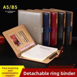 A5 Hardcover Pu Customized Planner Wholesale Business High Quality Leather <b>Diary</b> <b>Notebook</b> - Product Image 3