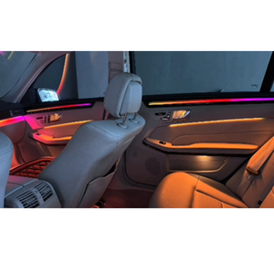 ชุดอัพเกรดไฟ Ambient Lighting 64 สี สำหรับรถยนต์ Mercedes-Benz E-Class W212 ปี 2010-2015 อุปกรณ์ตกแต่งไฟ LED ภายใน - Product Image 2