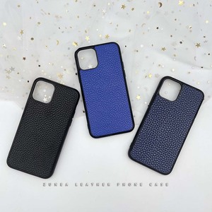 Lichee-funda trasera de cuero PU personalizada <span class=keywords><strong>para</strong></span> teléfono móvil, carcasa de lujo de microfibra con diseño clásico <span class=keywords><strong>para</strong></span> <span class=keywords><strong>iPhone</strong></span> 12 14 Pro Max - Product Image 2