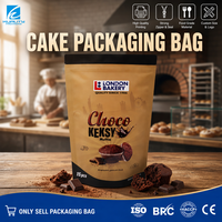 Sacs d'emballage refermables imprimés, résistants à l'humidité, de qualité alimentaire, avec fermeture éclair, pour lait, aliments pour animaux, gelée