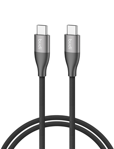 สายชาร์จ <span class=keywords><strong>USB</strong></span> <span class=keywords><strong>Type</strong></span> <span class=keywords><strong>C</strong></span> คุณภาพพรีเมียม ความเร็วสูง ถ่ายโอนข้อมูลรวดเร็ว ทนทาน สายถัก รองรับการชาร์จเร็ว 65W PD - Product Image 1