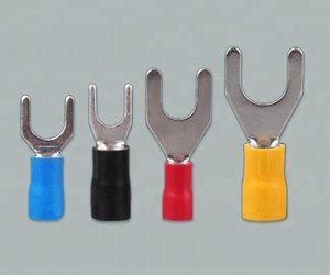 Copper Brass Plated Crimp Terminal Lugs Splices <b>Ring</b> <b>Battery</b> Cable Lug Connector Butt Connectors SC16-8 16mm2 Hole 8mm Copper Tu - Product Image 2
