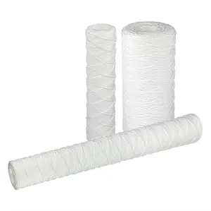 String Wound Sediment Water Filter Cartridges 1 Micron/5 micron Wire-Winding Polypropylene Filter