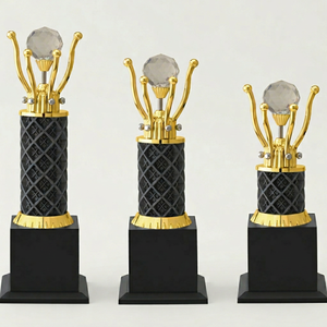 High Demand Portable Aluminium Sports Trophy with Unique Design Personalized Engraving Die Casting Technique - Product Image 1