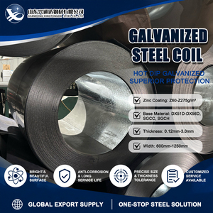 Bobina de Acero Galvanizado ASTM A653 CS Tipo C Z120 G/sqm con Espesor Mínimo de 0.35mm y 1219mm de Ancho, con Excelente Resistencia a la Corrosión - Product Image 1