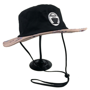 OEM Adultos Algodón Cubo Sombreros Cuerda Personalizada Impreso Patrón Pescadores Gorras Cuerda Ajustable Boonie para Hombres Trabajo al Aire Libre - Product Image 3