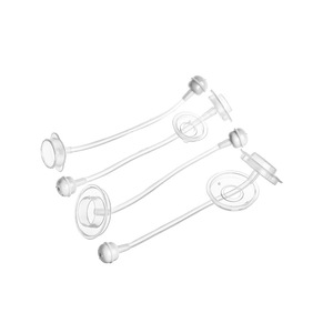 Accessoires pour biberons : Tétine anti-colique convertible avec paille et bille lestée, large ouverture, 0-12 mois, sans BPA, en PP et silicone - Product Image 5