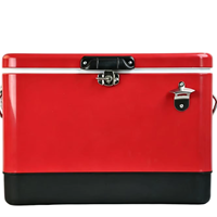 Glacière isotherme 54QT pour la pêche et le camping, avec logo personnalisé