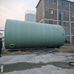 מיכלי אחסון כימיקלים מפלסטיק מחוזק בסיבי זכוכית (FRP) של חברת Hebei TingQian עמידים בפני קורוזיה ובעלי אורך חיים ארוך. - Product Image 1