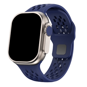 Correas de reloj OEM de lujo FKM para Apple correa de reloj de goma personalizada Ultra 2 42/44/45/49mm deporte silicona ajustable I Watch 7/8/9 - Product Image 5