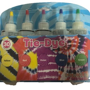 Kit de teñido ecológico para principiantes, set de teñido de ropa DIY con tintes lavables para tela y accesorios - Product Image 6