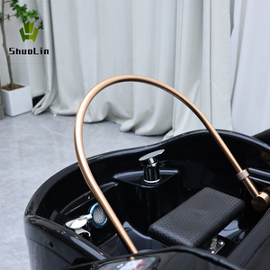 Cama de Lujo Eléctrica 4D para Spa Capilar y Corporal, Sillón Moderno de Lavado de Cabello con Masaje y Champú para Salón de Belleza y Barbería de Alta Densidad - Product Image 2