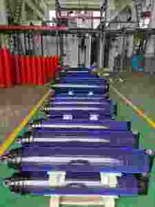 Cilindro hidráulico de 10 toneladas de alto grado de pistón <span class=keywords><strong>Parker</strong></span>, nueva bomba de potencia neumática de camión volquete de barril de acero con componentes de núcleo de sellado - Product Image 5