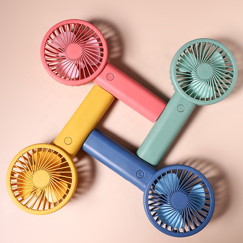 Летний охлаждающий Настольный заряжаемый стоячий вентилятор зарядка аккумулятора USB портативные электрические ручные мини-вентиляторы