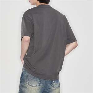 <span class=keywords><strong>T</strong></span>-Shirt da uomo da Jogging Plain Plus Size stile cotone 100% stampa all'ingrosso stile Street <span class=keywords><strong>T</strong></span>-Shirt - Product Image 6