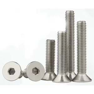 Tornillos de Cabeza Plana Hexagonal DIN7991 M1.6 M2 M2.5 M3 M4 M5 M6 M8 M10 A2-70 de Acero Inoxidable 304, Tornillos de Cabeza Avellanada - Product Image 4