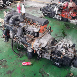 Motor Usado Original Japonés 6HH1 con Caja de Cambios de Acero para Motor Diésel de 6.7L 1996, Precio al por Mayor - Product Image 1