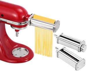 Máquina para Hacer Pasta de Acero Inoxidable, Procesador de Alimentos, Rodillo para Pasta, Cortador de <span class=keywords><strong>Fettucine</strong></span>, Accesorio de Cocina - Product Image 6