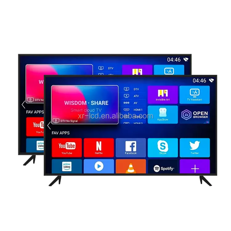 0n Sale 32/40/43/50/55 inch android 9.0 11.0 tv wifi LED TV 65 inch Television Set 4K ultra hd Smart tv LED LCD Hotel television