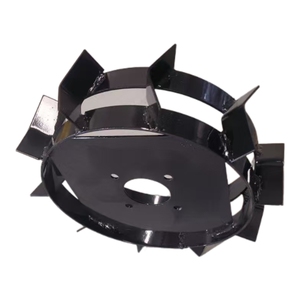 Pièces de <span class=keywords><strong>motoculteur</strong></span> : <span class=keywords><strong>Roue</strong></span> double en <span class=keywords><strong>fer</strong></span> pour le labourage du terrain - Product Image 4
