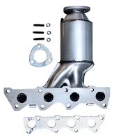 Nouveau convertisseur catalytique à trois voies pour voitures à moteur essence, système d'échappement universel, purification de plusieurs modèles de véhicules