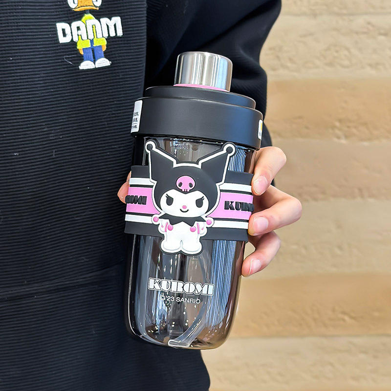 สีดำ 600ML ขนาดเล็ก)