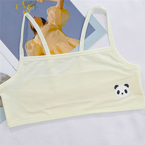 Sujetador sin aros con estampado <span class=keywords><strong>de</strong></span> dibujos animados para niños y niñas, sin relleno, <span class=keywords><strong>de</strong></span> algodón, para el desarrollo del pecho - Product Image 6