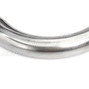 Tubo de Escape para Motocicleta, Sistema de Escape Completo con Silenciadores de Acero Inoxidable para Yamaha Virago V Star XV125 XV 125 XV250 XV 250 - Product Image 6