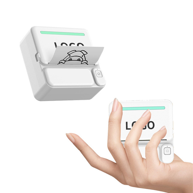 Portable Pocket Photo Printer Custom Mini Plastic Mobile Phone Thermal Printer with Logo