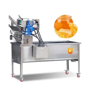 Beekeeping Equipment Automatic Honeycomb Frame Uncapper Stainless Steel Tank Honey Uncapping Machine