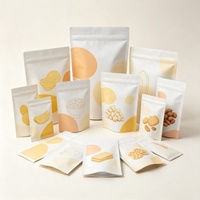 Sac d'emballage alimentaire personnalisé imprimé mat, anti-odeur, en Mylar, avec fermeture éclair, en aluminium, pour aliments