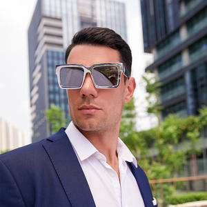 Gafas de Sol Cuadradas Millionaire para Hombre, Protección UV400, Montura de PC, Lentes Negras, Moda, Protección Solar, Viajes, Actuaciones, Z2196 - Product Image 5