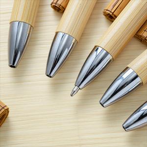 High Quality Eco-Friendly 1.0 mm Bamboo Ballpoint <b>Pen</b> Printable Custom Logo Business Gift Advertising Tool Custom <b>Multiple</b> - Product Image 3