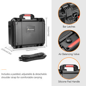 Estuche Rígido de Doble Capa de Gran Capacidad para Accesorios de Cámara de Acción para Insta 360 X5/X4/X3, Venta Caliente - Product Image 6