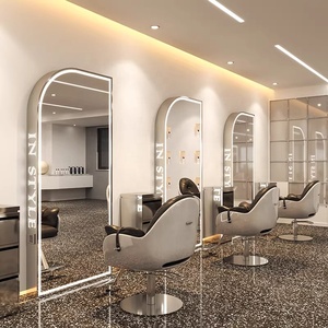 Modern Great Design Aluminum Framed <b>Smart</b> Hairdressing Led Light Hotel <b>Bathroom</b> Wall Salon Beauty <b>Mirrored</b> Furniture - Product Image 4