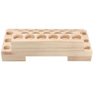 Hương liệu hiện đại Gỗ tinh dầu hiển thị Organizer vòng tròn vẻ đẹp trường hợp Rack đứng - Product Image 5
