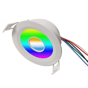 Foco Empotrable de Techo Benory Tuya Zigbee DMX RGBW Regulable de 12W 24V CCT 2700K 6000K para Loxone Dali KNX GVS <span class=keywords><strong>Homematic</strong></span> Electrónico - Product Image 1