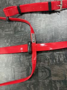 อานม้าตะวันตกคุณภาพดีที่สุด หนังสีแดง พร้อมมาร์ติงเกล - Product Image 5