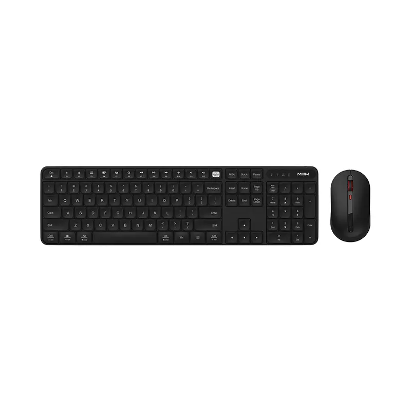 Xiaomi MIIIW RF 2.4GHz Wireless Office Keyboard Mouse Set 104 Keys Compatible Portable USB Keyboard