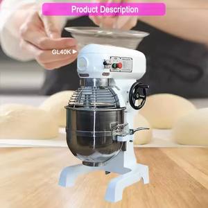 Mélangeur professionnel de nourriture de 10L 20L 30L 40L 50L 60L et mélangeur de pâte à gâteau - Product Image 3