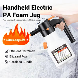 Factory Price Hot Sale Battery <b>Powered</b> Cordless Foam Bottle <b>Sprayer</b> Car Detailing Washing Cleaning - Product Image 5
