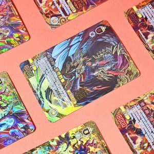Cartes à collectionner holographiques avec logo personnalisé, papier cartonné 300 g/m², impression multicolore CMYK, cartes TCG pour collection - Product Image 3