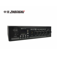 Système de sonorisation professionnel personnalisé en gros, haut-parleur de sonorisation extérieur, mini amplificateur de puissance, mélangeur